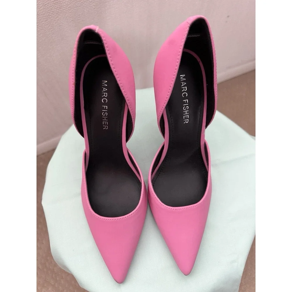 MARC FISHER Women's Carline Pink 4 1/2